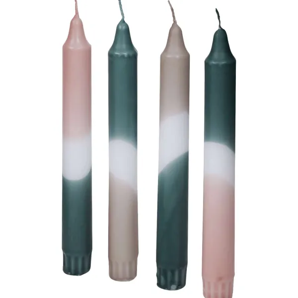 Candra Kaarsen^Absolu Chic Dip Dye Dinerkaarsen