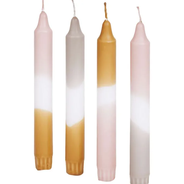 Candra Kaarsen^Absolu Chic Dip Dye Dinerkaarsen