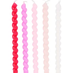 Merk Feestartikelen^Avec Swirl Taartkaarsjes