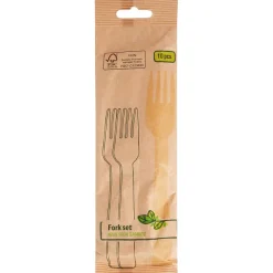 Merk Feestartikelen^Bamboe Vorken