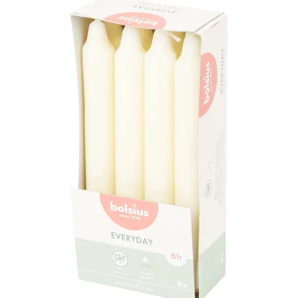 Bolsius Kaarsen^Dinerkaarsen Ivoor
