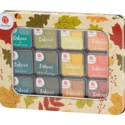 Office Essentials Kaarten^D Cotime Stempelkussens In Blik