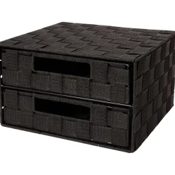 Merk Woonaccessoires^Gevlochten Ladekastje