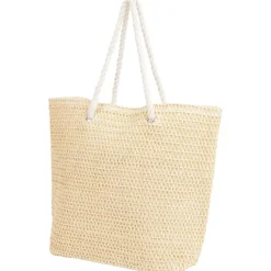 Spilbergen Rugzakken^Gevlochten Strandtas