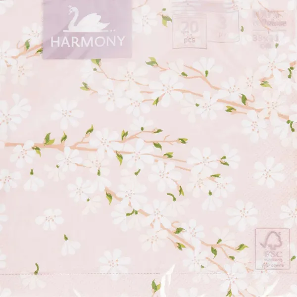 Merk Feestartikelen^Harmony Servetten Spring/Summer