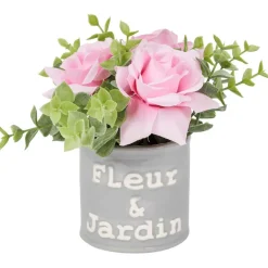 Merk Kunstplanten & -Bloemen^Kunstbloem In Pot Met Tekst