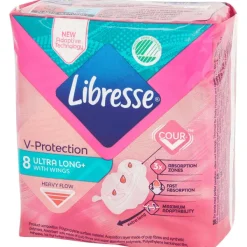 Libresse Lichaamsverzorging^V-Protection Maandverband Ultra Long+