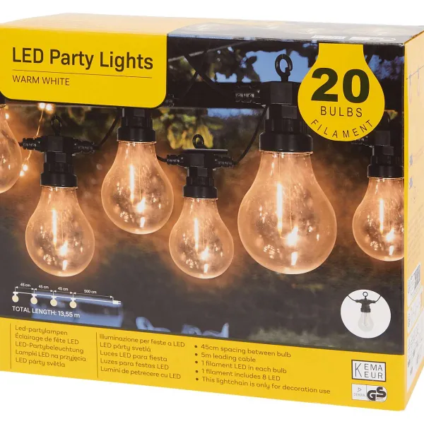 Merk Buitenverlichting^Lichtsnoer Met Bollampjes