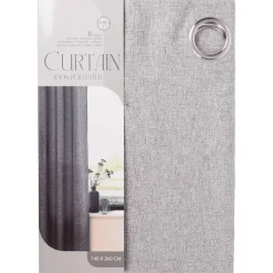 C&C Raamdecoratie^Linnenlook Gordijn