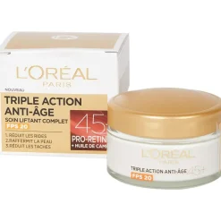 L'Oréal Lichaamsverzorging^L'Or Al Triple Action Anti Age Dagcr Me 45+