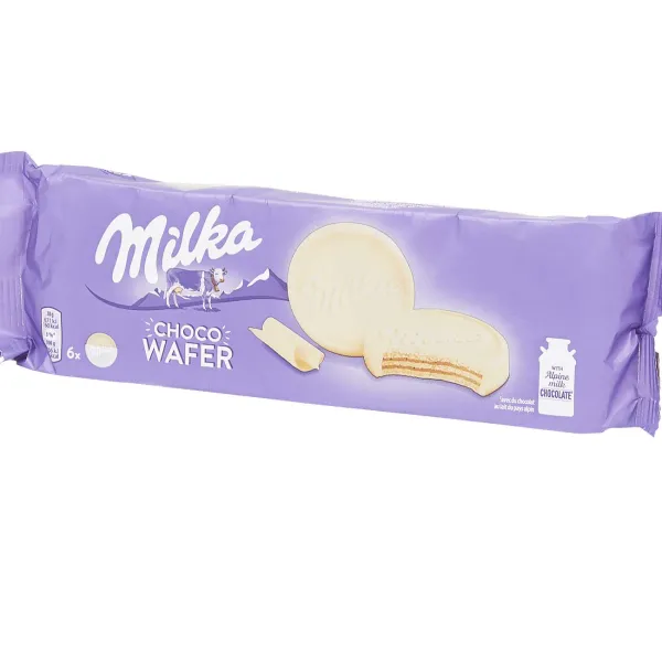 Milka Koek & Bakproducten^Choco Wafel Wit