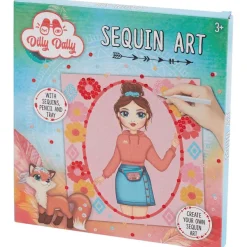 Disney Knutselen^Paillettenkunstwerk