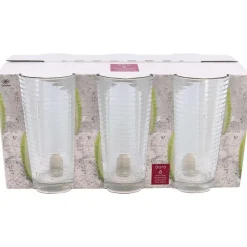 Royal Leerdam Glazen^Pasabahce Longdrinkglazen Doro