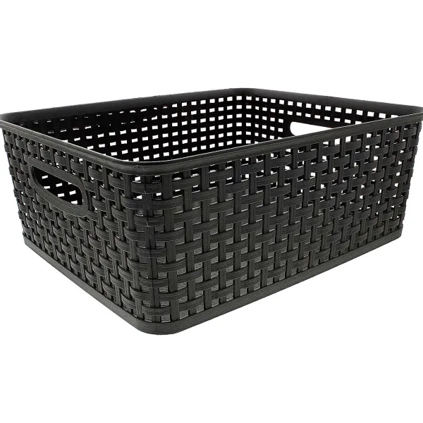 Merk Woonaccessoires^Rattan Mand