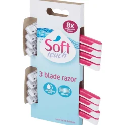 Soft Touch Ontharen & Scheren^Wegwerpscheermesjes