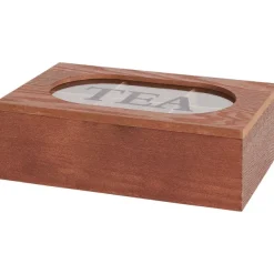 Merk Woonaccessoires^Theebox Met Tekst