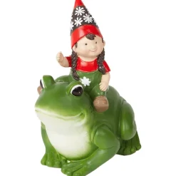 Merk Tuindecoratie^Tuinbeeldje Dier Met Kind