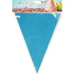 Merk Wanddecoratie^Vlaggenlijn Glitter