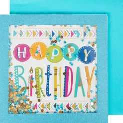 Office Essentials Kaarten^Wenskaart Met Confetti