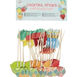 Merk Feestartikelen^Zomerse Cocktailprikkers
